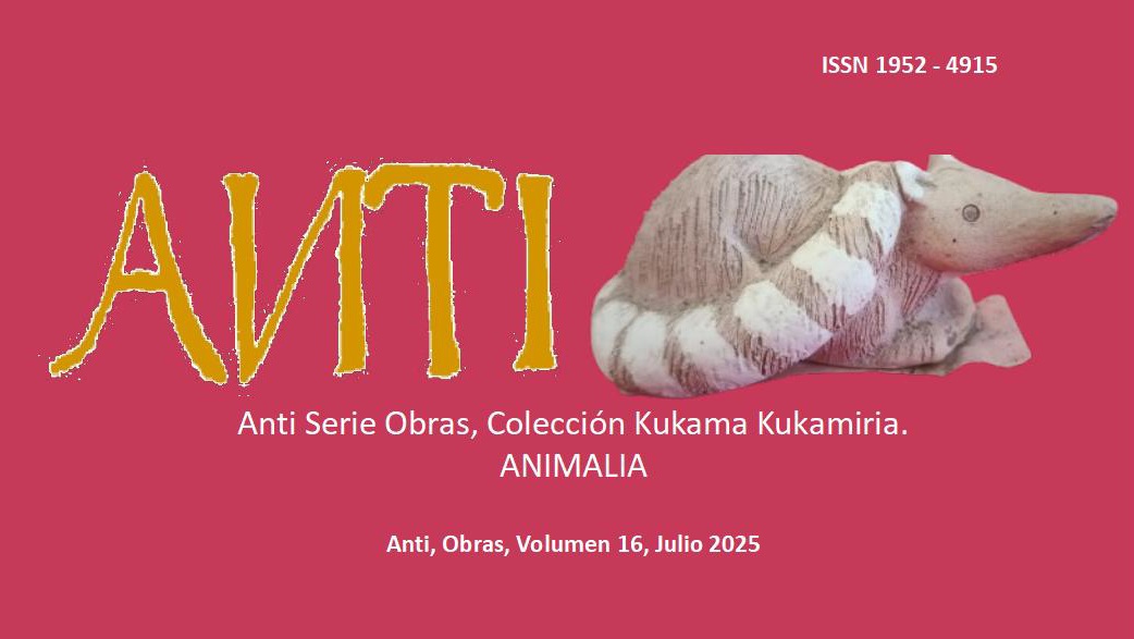 					Ver Vol. 16 Núm. 1 (2025): ANTI, Serie Obras, Volumen 16, Julio 2025
				