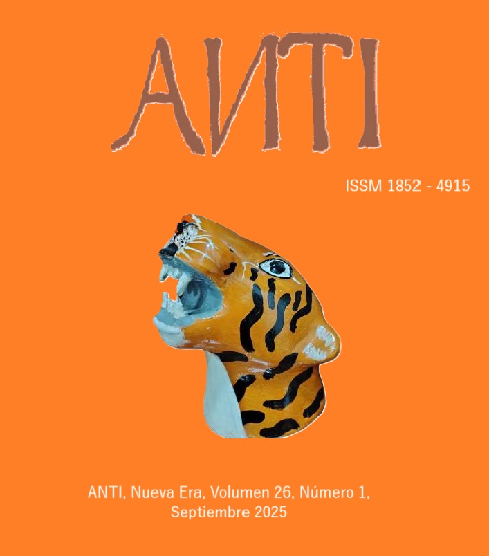 					Ver Vol. 26 Núm. 1 (2025): Anti, Nueva Era, Volumen 26, Número 1, Septiembre 2025
				
