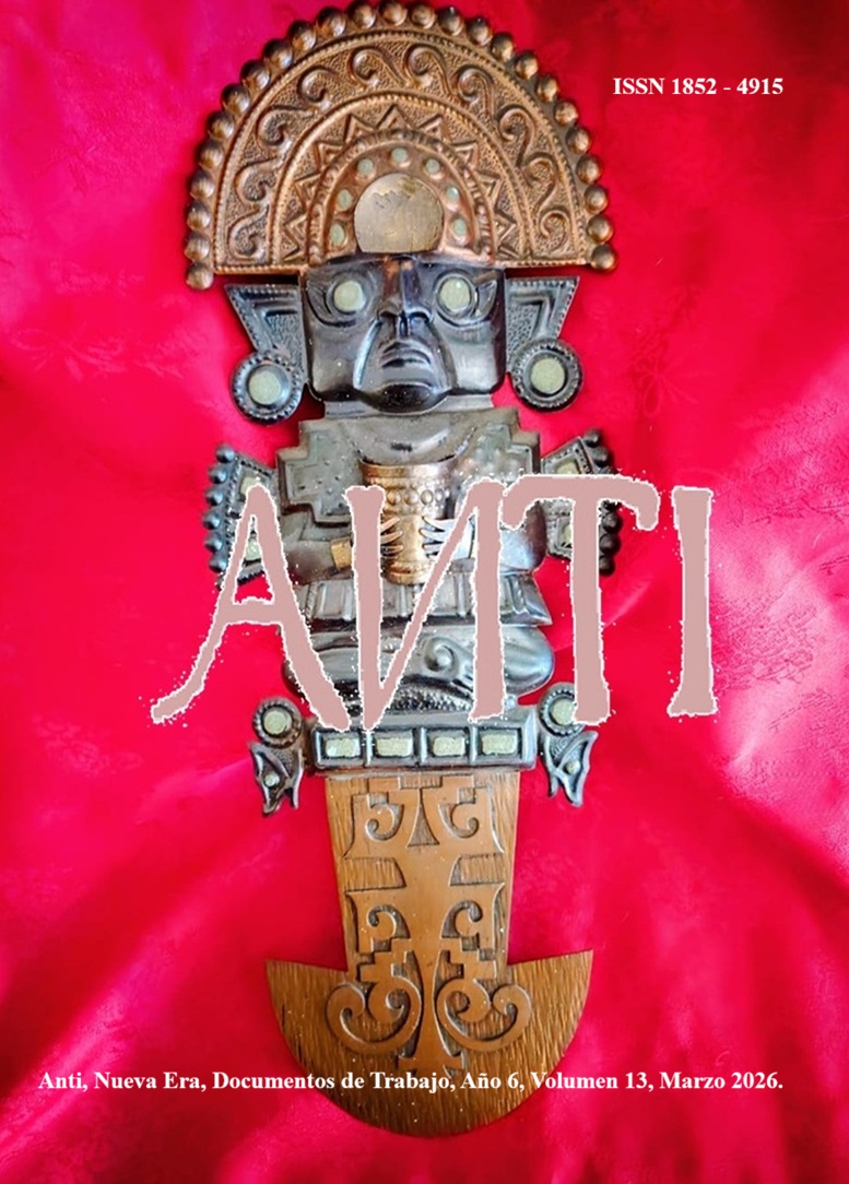 					Ver Vol. 13 Núm. 1 (2026): Anti, Nueva Era, Documentos de Trabajo, Año 6, Volumen 13, Febrero 2026
				