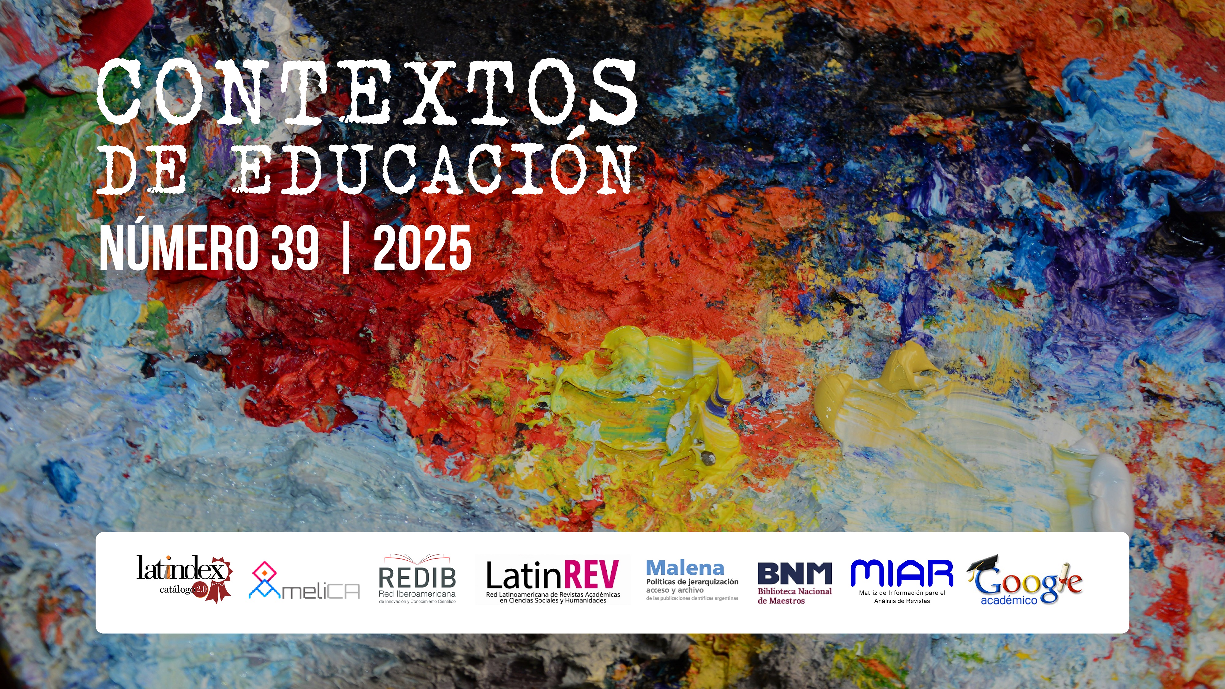 					Ver Núm. 39 (2025): Contextos de Educación 39 (en curso)
				